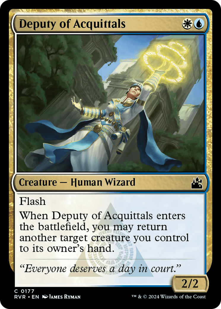 Deputy of Acquittals (RVR) 177 - WZRD TCG
