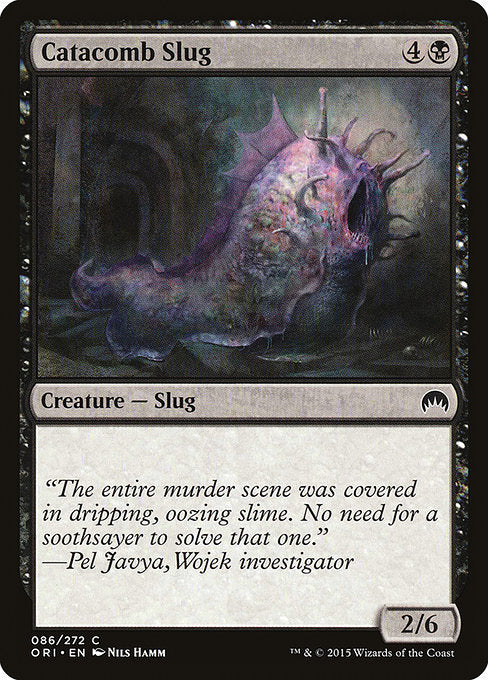 Catacomb Slug front