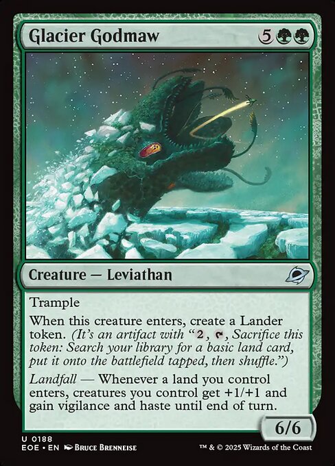 Glacier Godmaw front