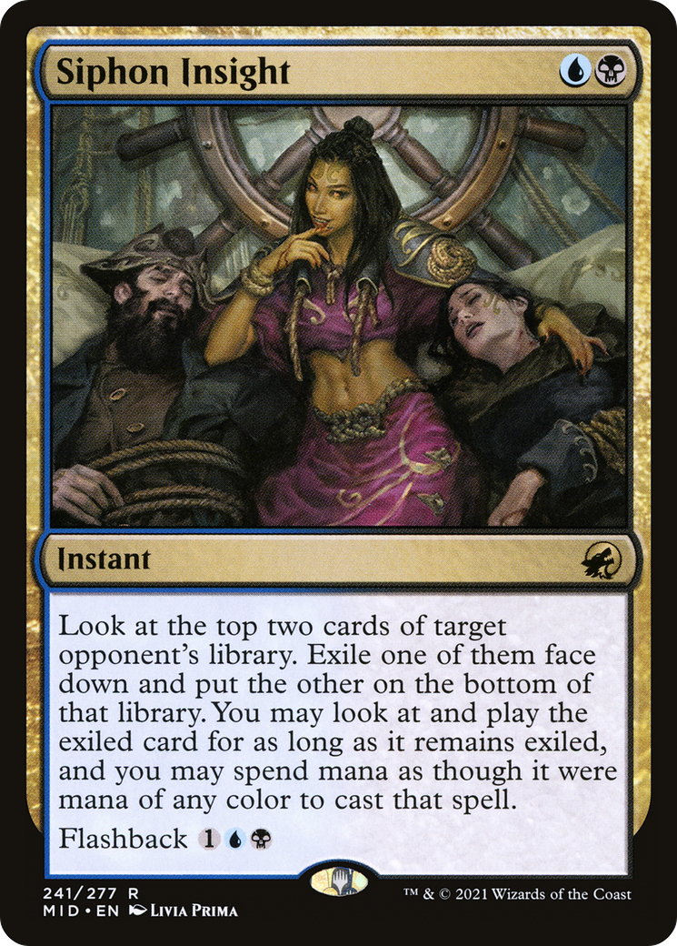 Siphon Insight (MID) 241 - WZRD TCG