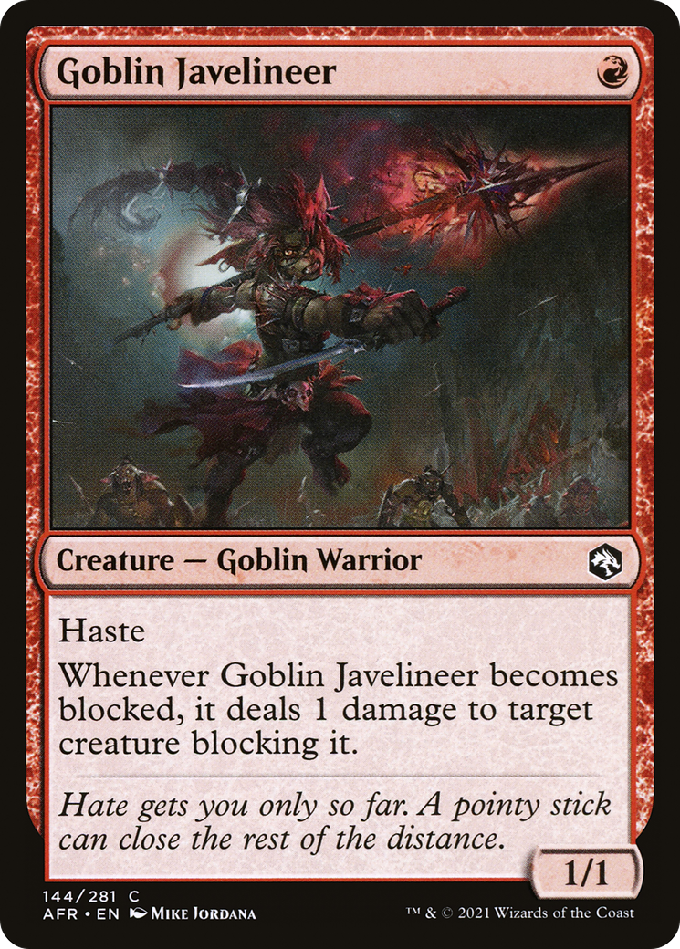 Goblin Javelineer (AFR) 144