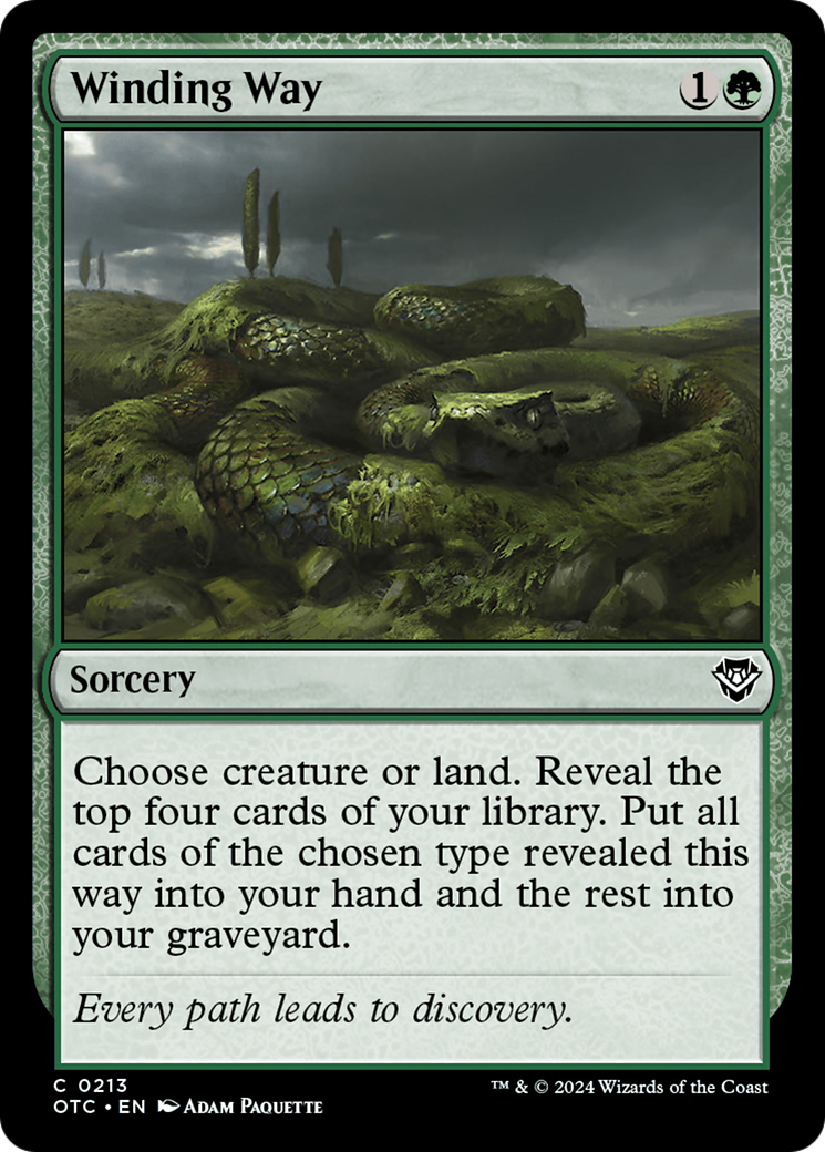 Winding Way (OTC) 213 - WZRD TCG