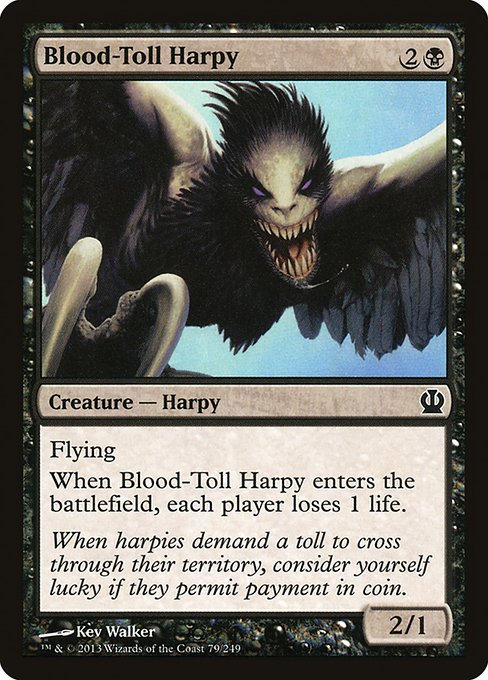 Blood-Toll Harpy front