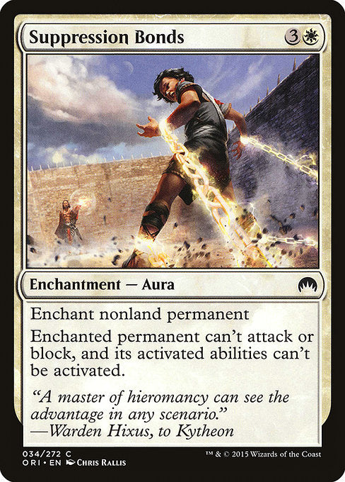 Suppression Bonds front