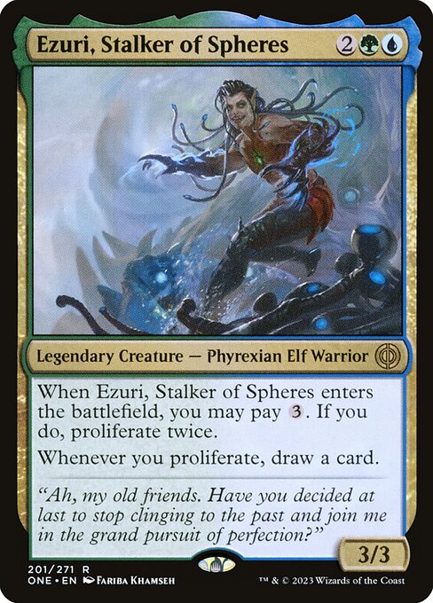 Ezuri, Stalker of Spheres front