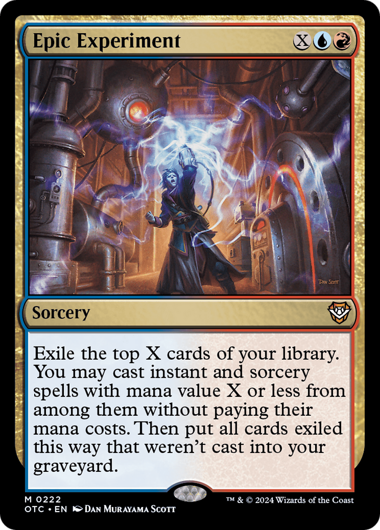 Epic Experiment (OTC) 222 - WZRD TCG