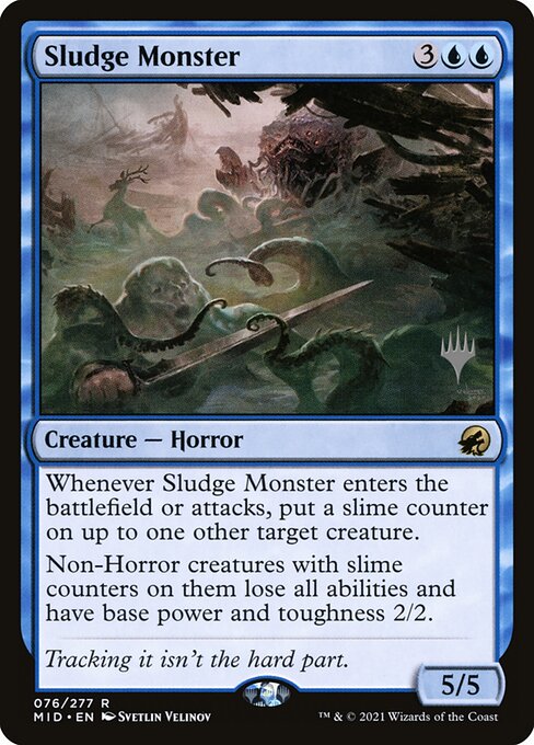 Sludge Monster front