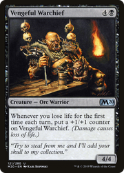 Vengeful Warchief (M20) 121 - WZRD TCG
