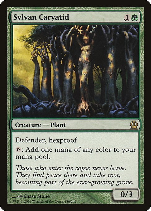 Sylvan Caryatid front