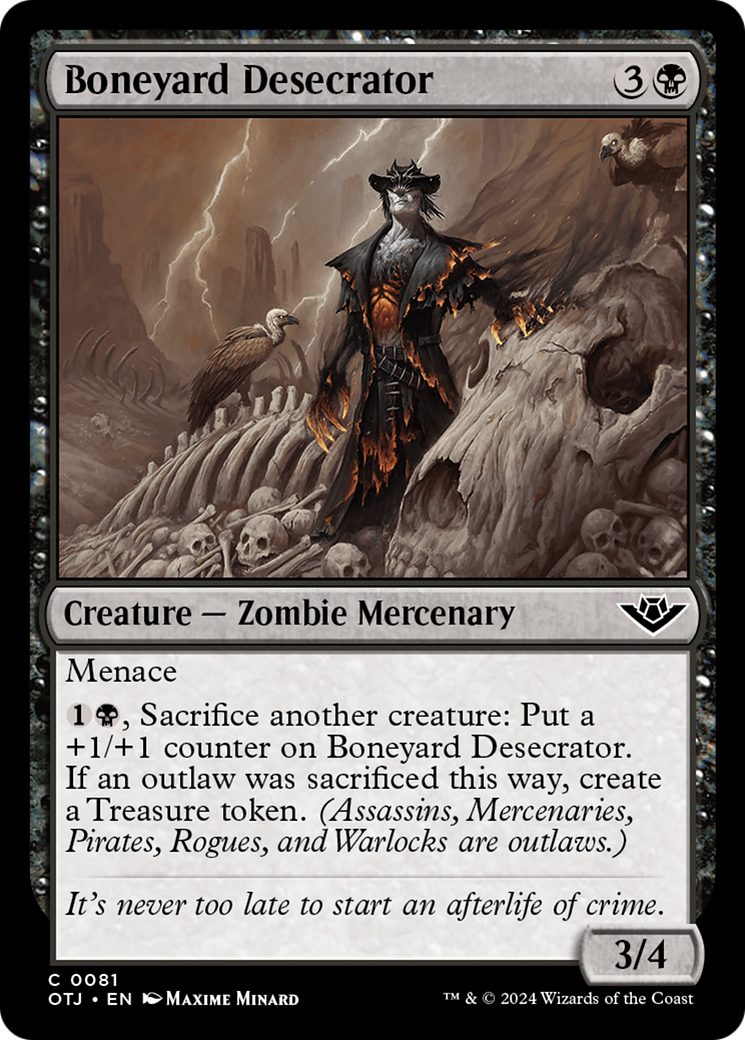 Boneyard Desecrator (OTJ) 81