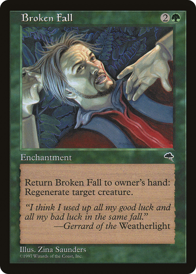 Broken Fall (TMP) 216 - WZRD TCG