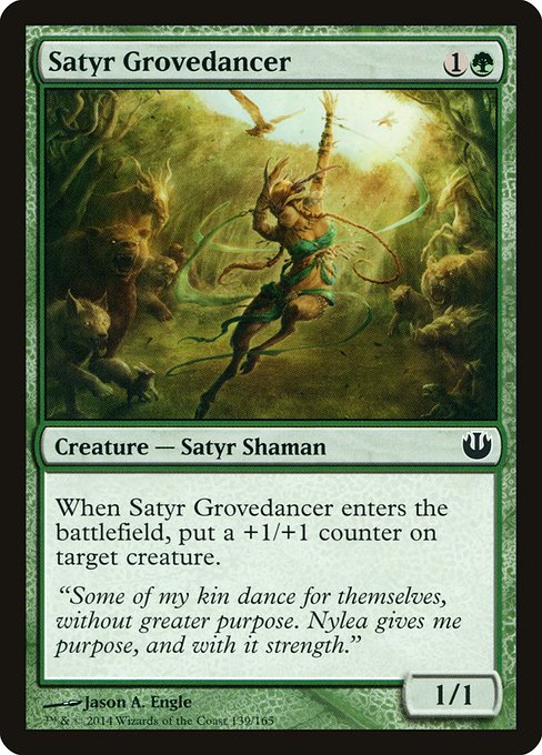 Satyr Grovedancer front