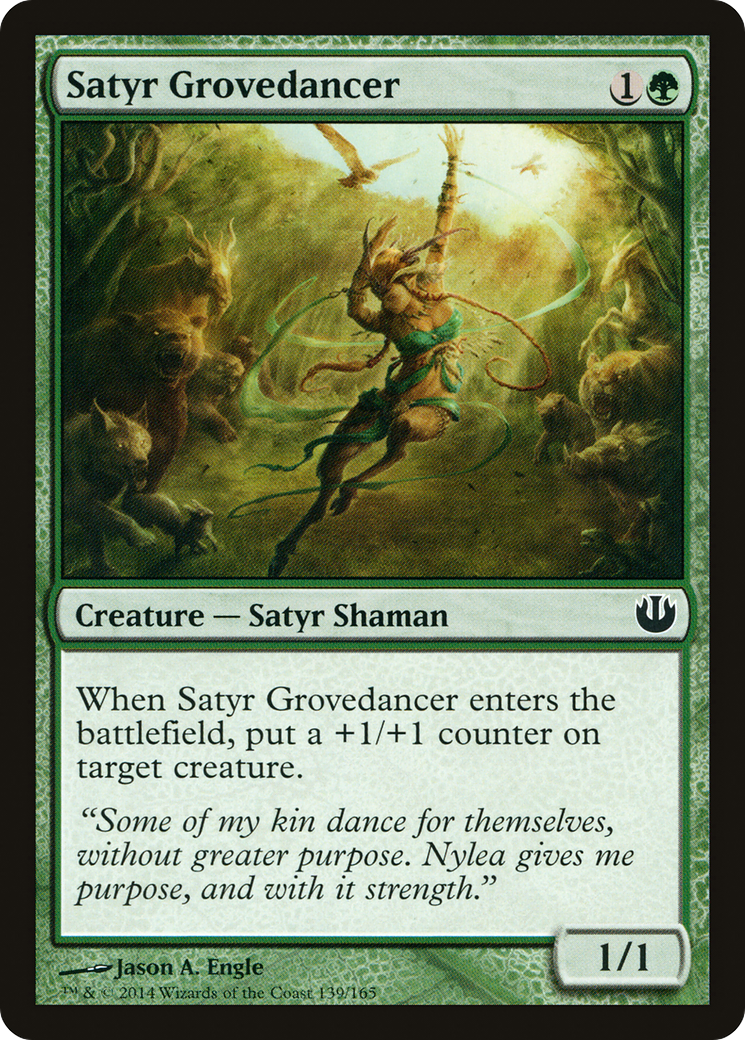 Satyr Grovedancer (JOU) 139 - WZRD TCG