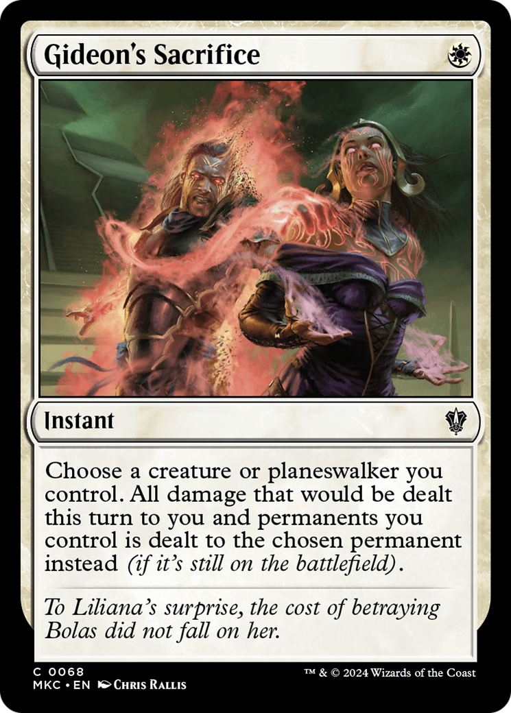 Gideon's Sacrifice (MKC) 68 - WZRD TCG