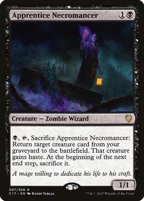 Apprentice Necromancer front