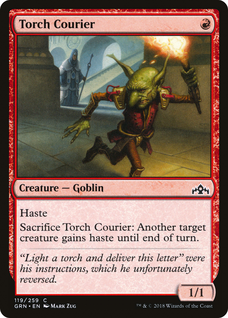 Torch Courier (GRN) 119 - WZRD TCG