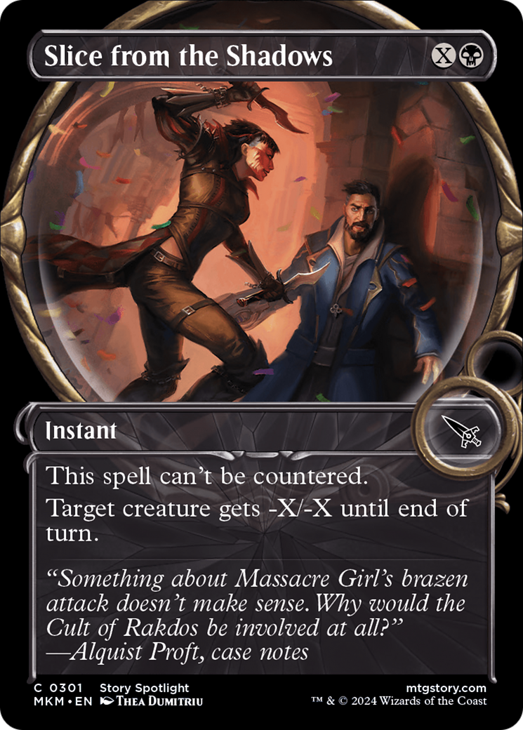 Slice from the Shadows (MKM) 301 - WZRD TCG