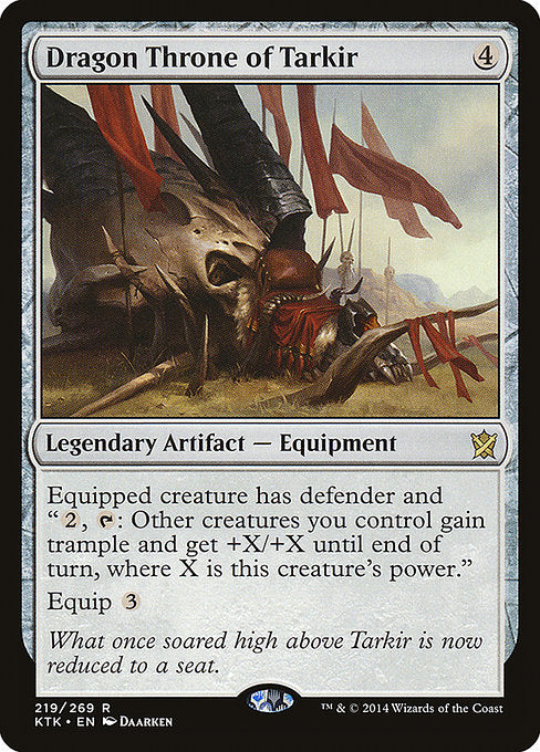 Dragon Throne of Tarkir front