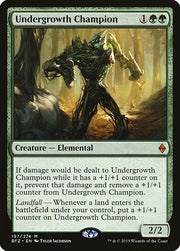 Undergrowth Champion front