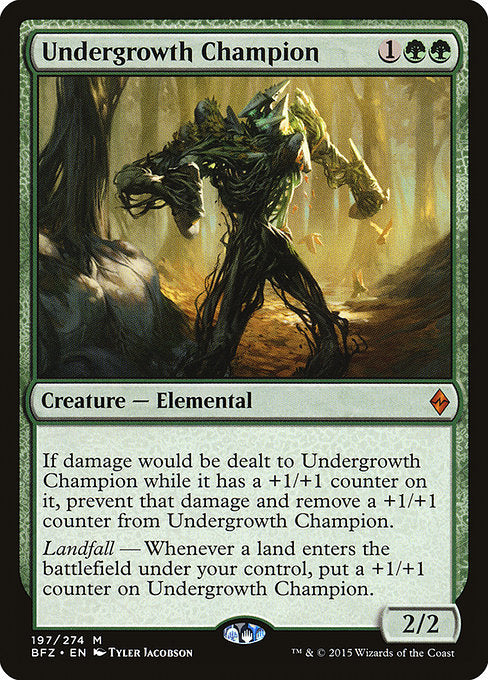 Undergrowth Champion front