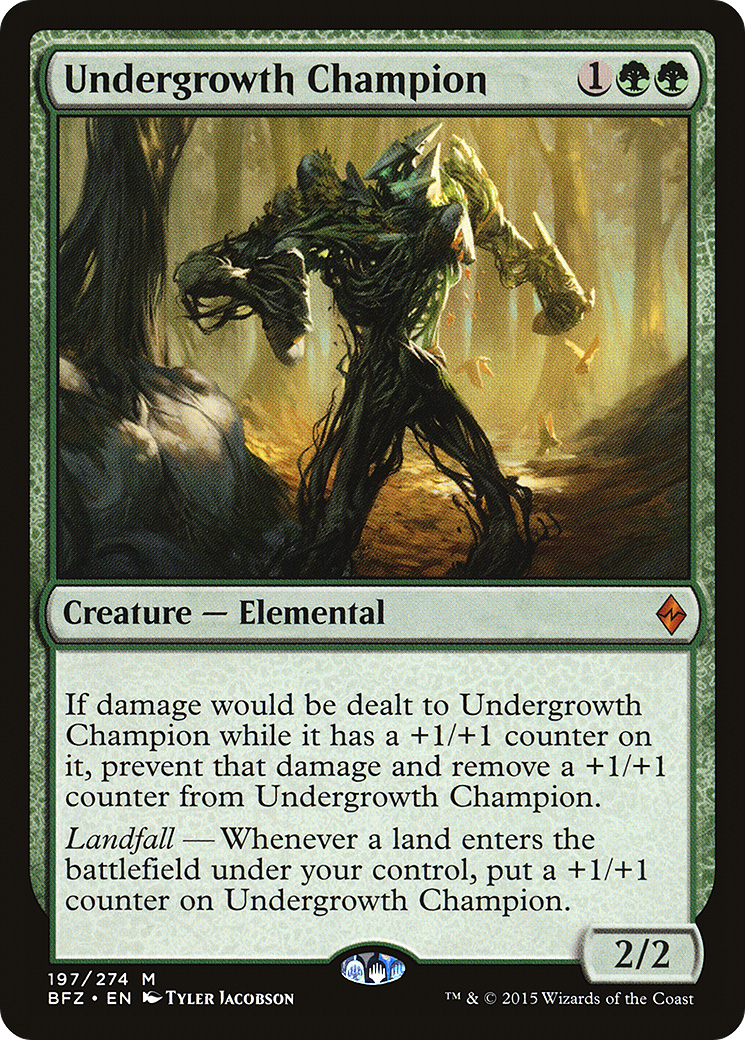 Undergrowth Champion (BFZ) 197