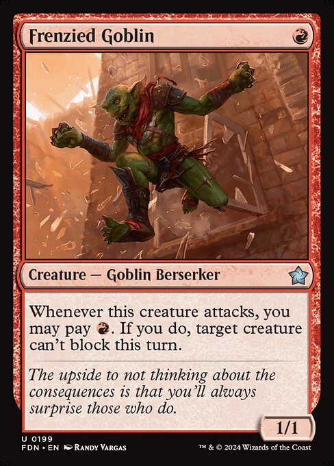 Frenzied Goblin front