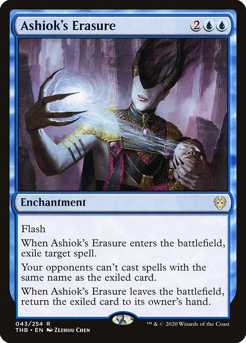Ashiok's Erasure front