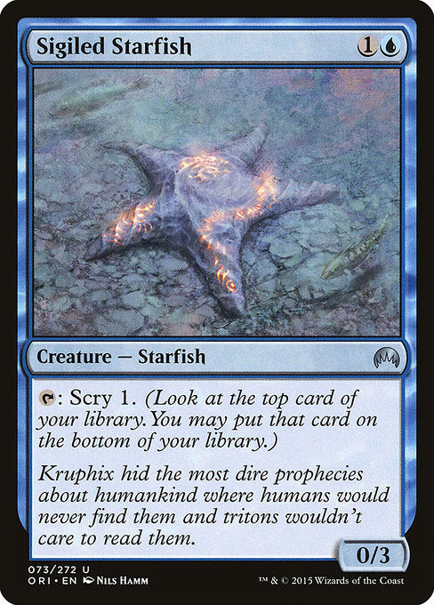 Sigiled Starfish front