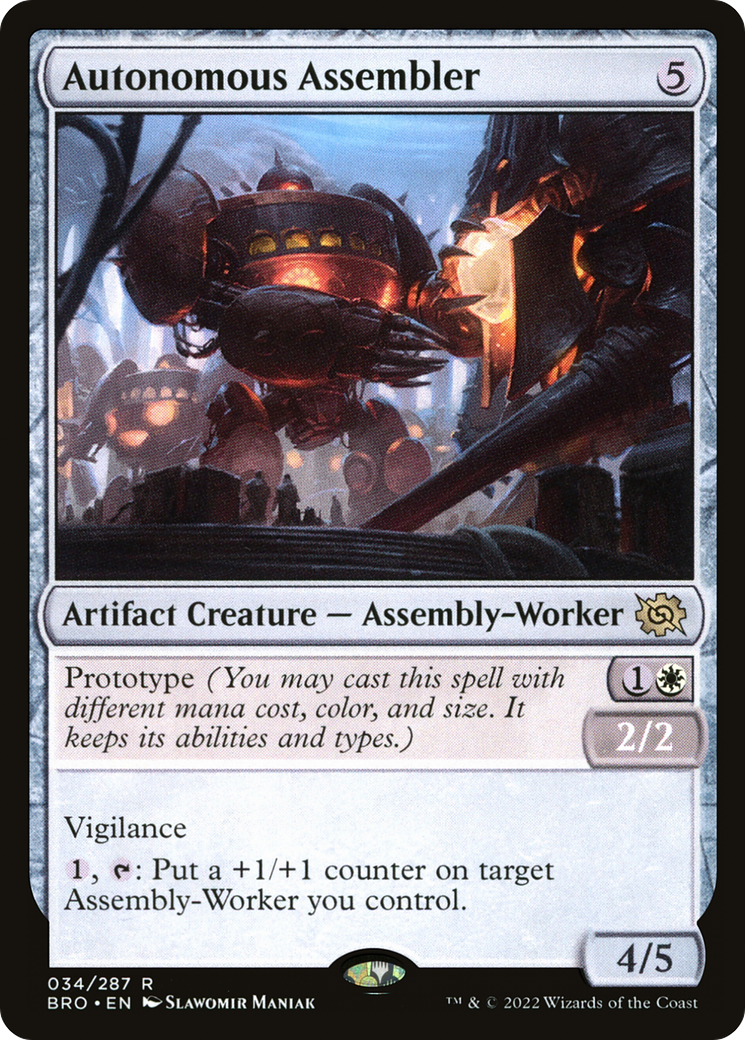 Autonomous Assembler (BRO) 34