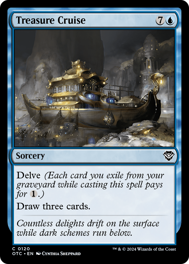 Treasure Cruise (OTC) 120 - WZRD TCG