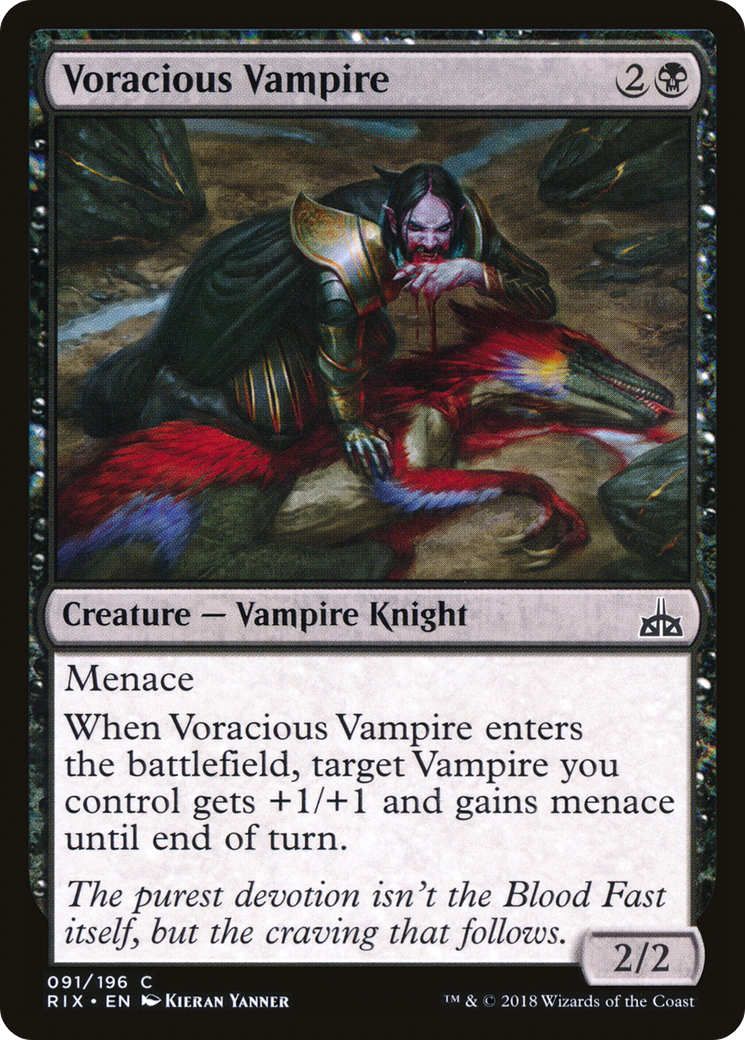 Voracious Vampire (RIX) 91 - WZRD TCG