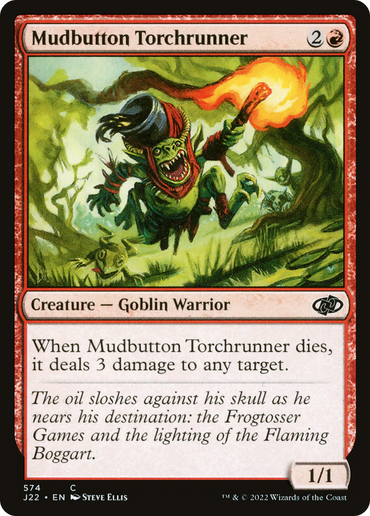 Mudbutton Torchrunner (J22) 574 - WZRD TCG