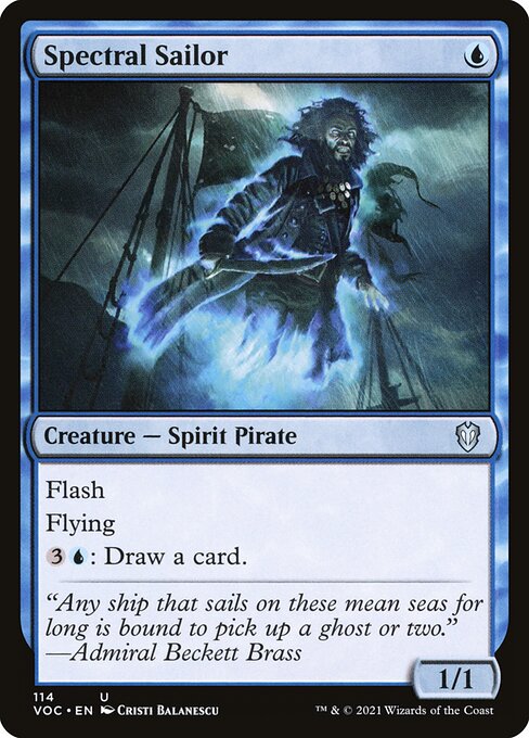Spectral Sailor front