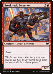Breakneck Berserker (KHM) 124 - WZRD TCG
