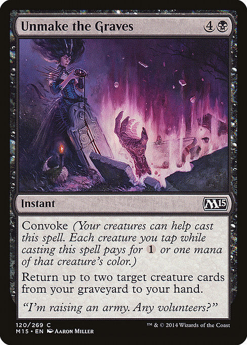 Unmake the Graves front