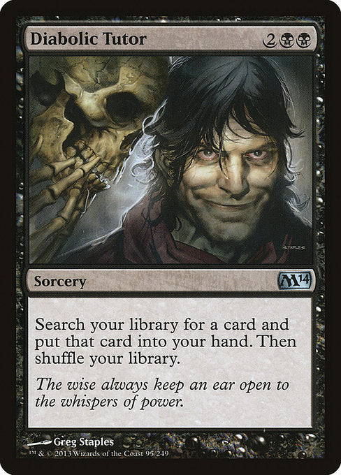 Diabolic Tutor front