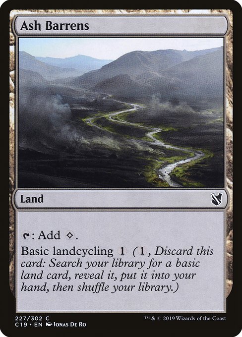 Ash Barrens front