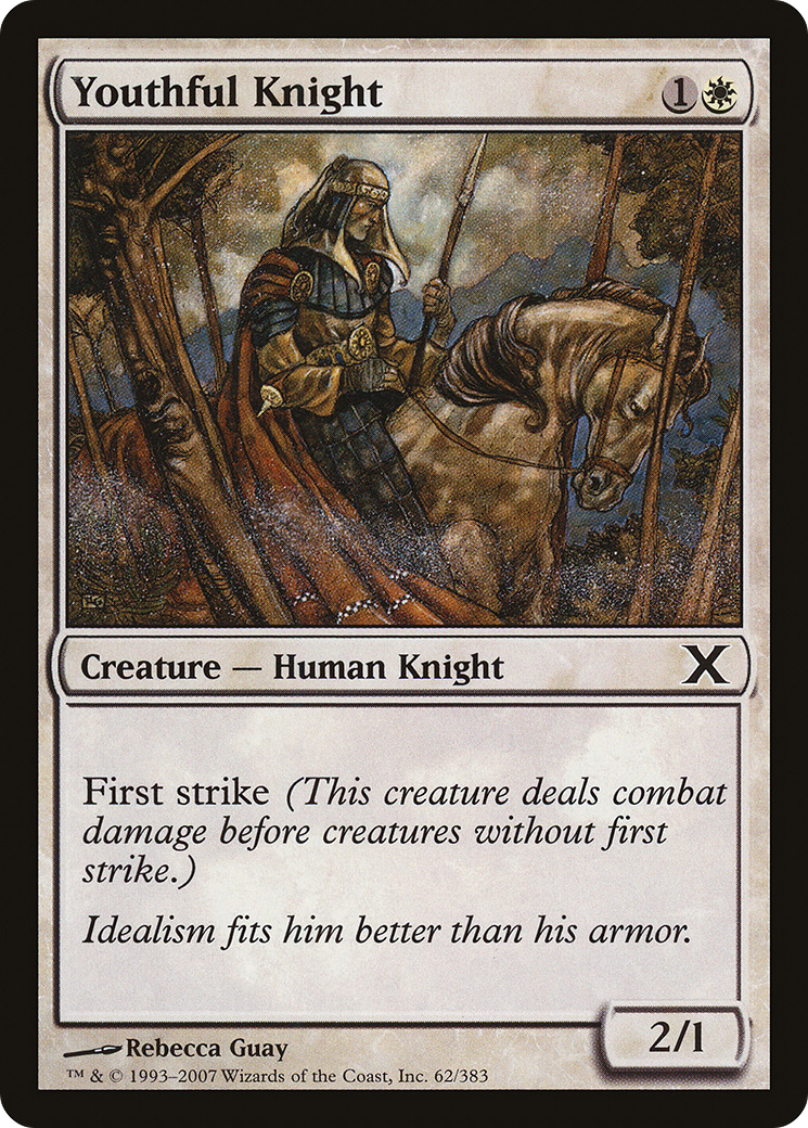 Youthful Knight (10E) 62 - WZRD TCG
