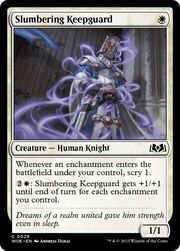 Slumbering Keepguard (WOE) 29 - WZRD TCG
