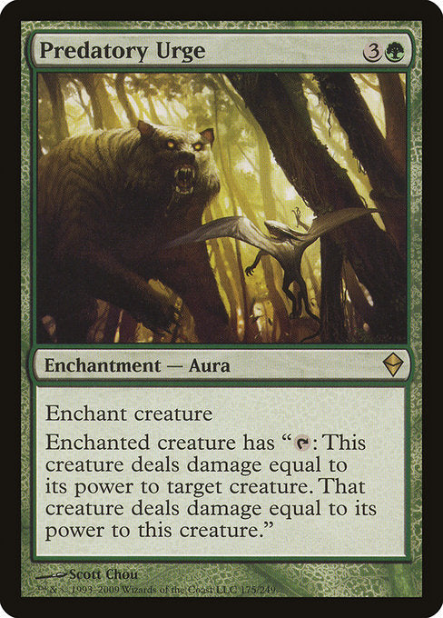 Predatory Urge front