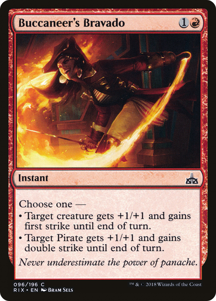 Buccaneer's Bravado (RIX) 96 - WZRD TCG