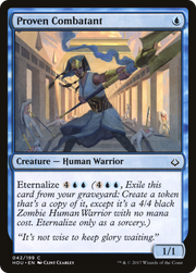 Proven Combatant (HOU) 42 - WZRD TCG
