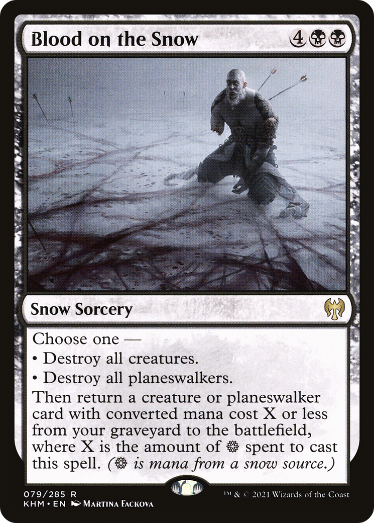 Blood on the Snow (KHM) 79 - WZRD TCG