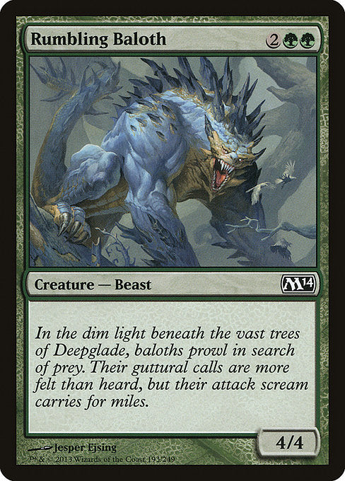 Rumbling Baloth front