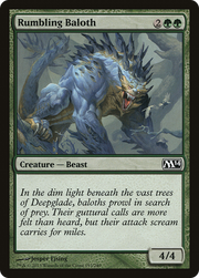 Rumbling Baloth (M14) 193 - WZRD TCG