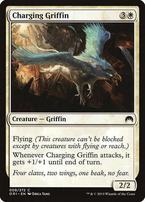 Charging Griffin front