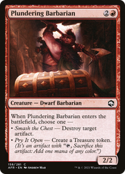 Plundering Barbarian (AFR) 158