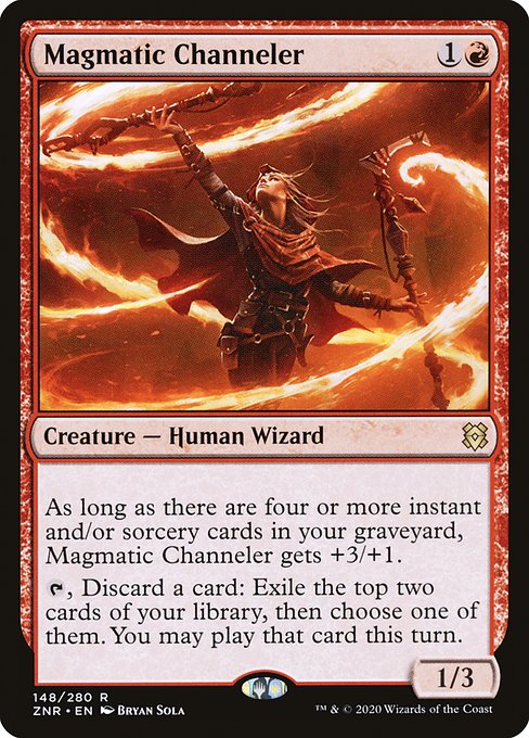 Magmatic Channeler front