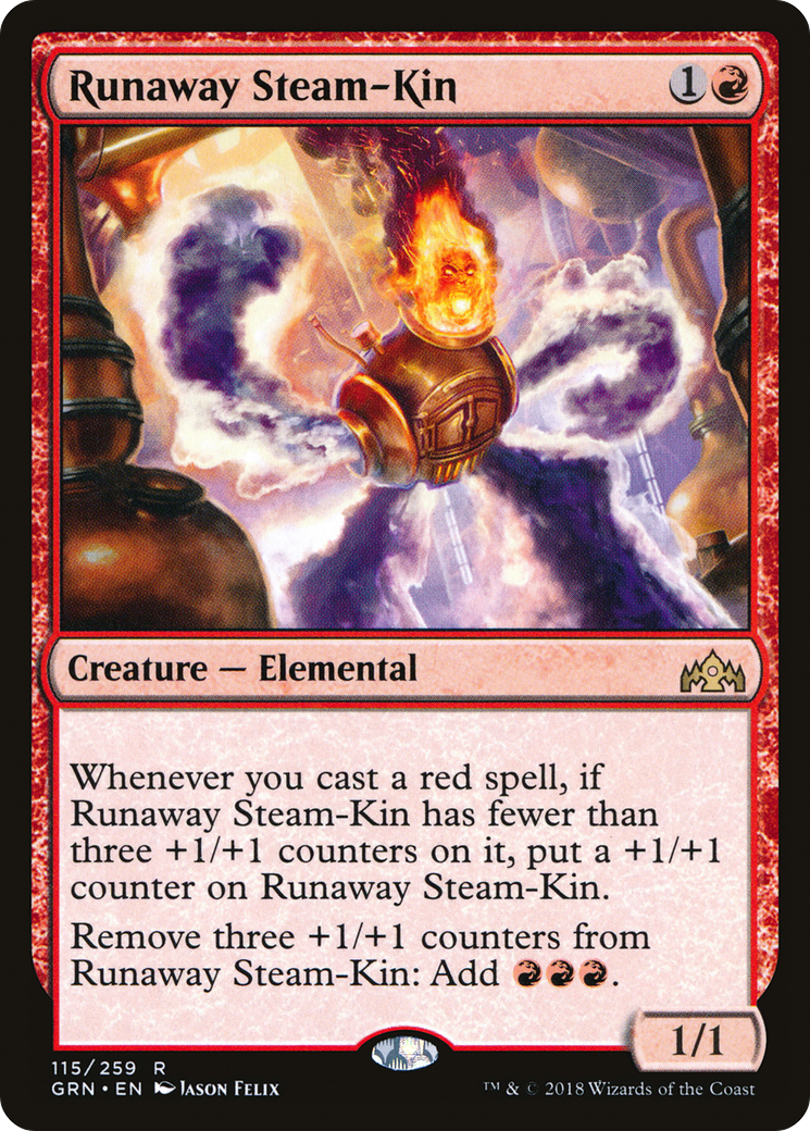 Runaway Steam-Kin (GRN) 115 - WZRD TCG