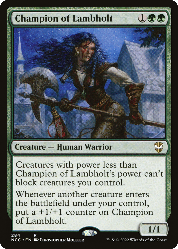 Champion of Lambholt (NCC) 284